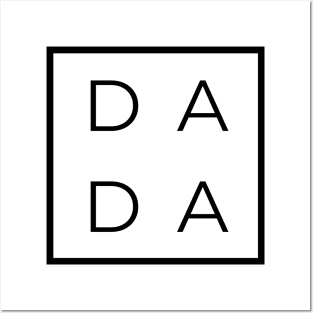 DADA  Minimal Design for Father Posters and Art